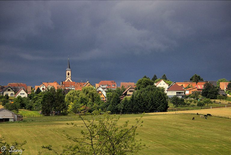 Le village de Forstheim en Alsace