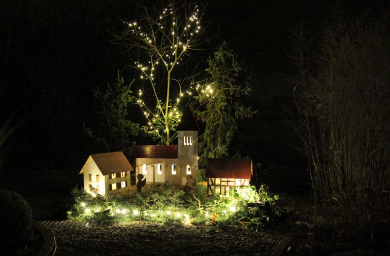 Le petit village alsacien illuminé