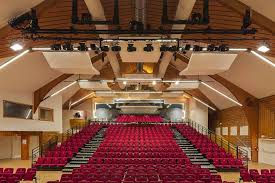 La salle de spectacles et cinéma du Moulin Neuf à Niederbronn-les-Bains